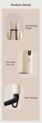 Automatic Rotating Hair Curler for Effortless Waves