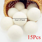 Reusable Wool Dryer Balls for Natural Fabric Softening