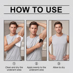 Long-Lasting Solid Deodorant Stick for Men