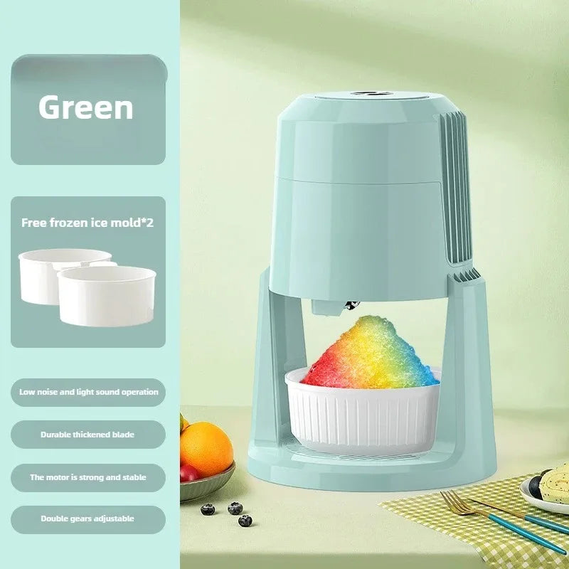 Automatic Electric Ice Shaver for Home Smoothies - 16