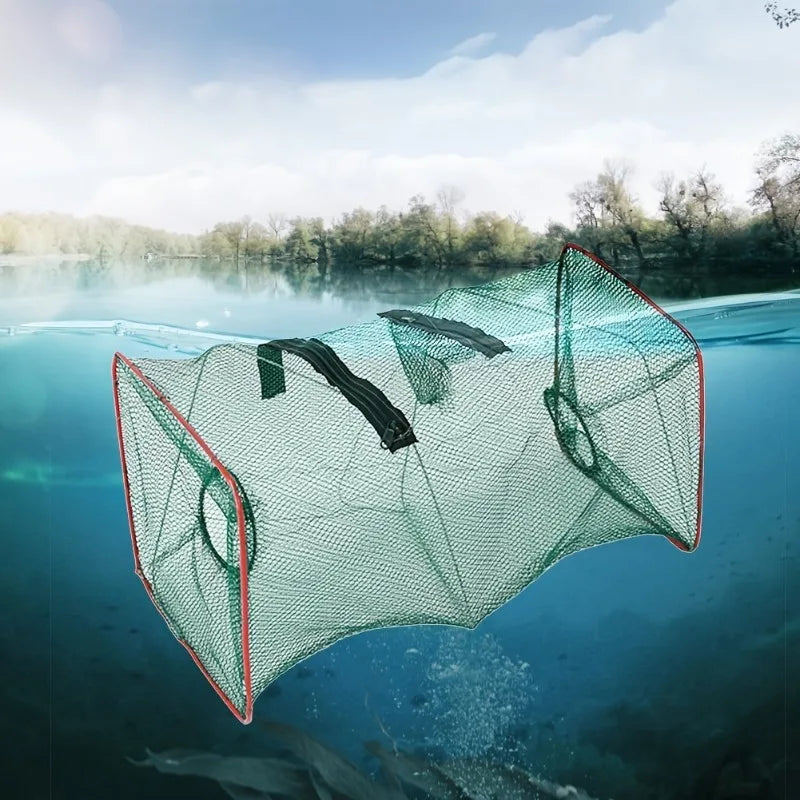 Collapsible Portable Fishing Net Trap for Crab and Shrimp - 2