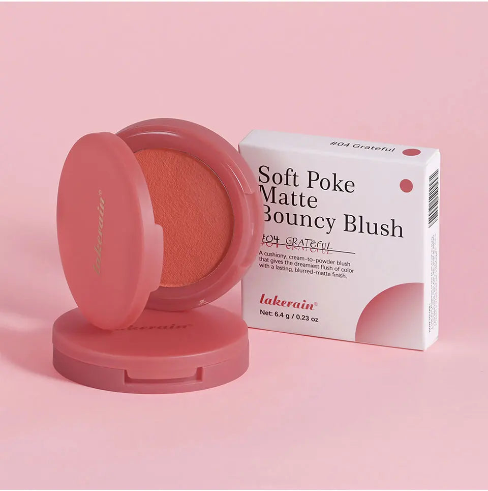 Matte Cream to Powder Bouncy Blush for Natural Flush - 19