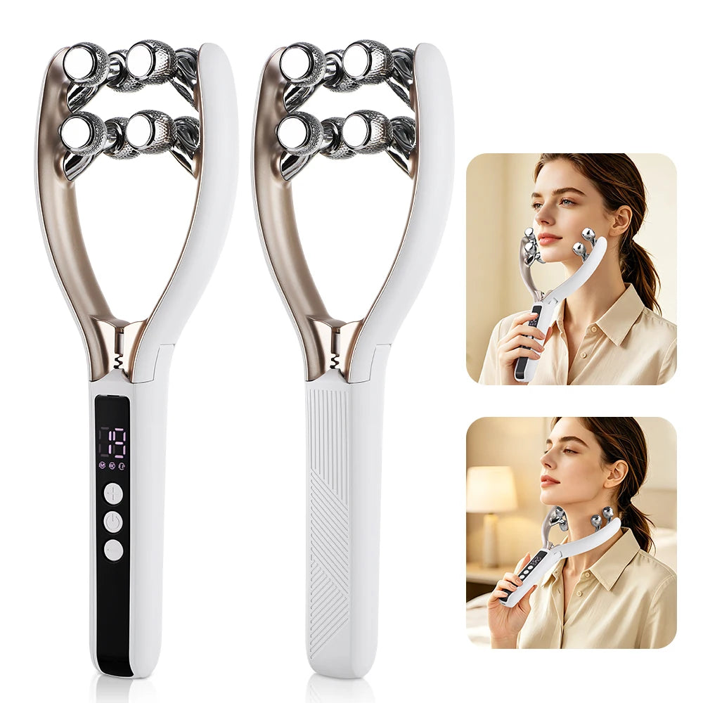 Electric 8-Ball Facial Contouring Massage Roller