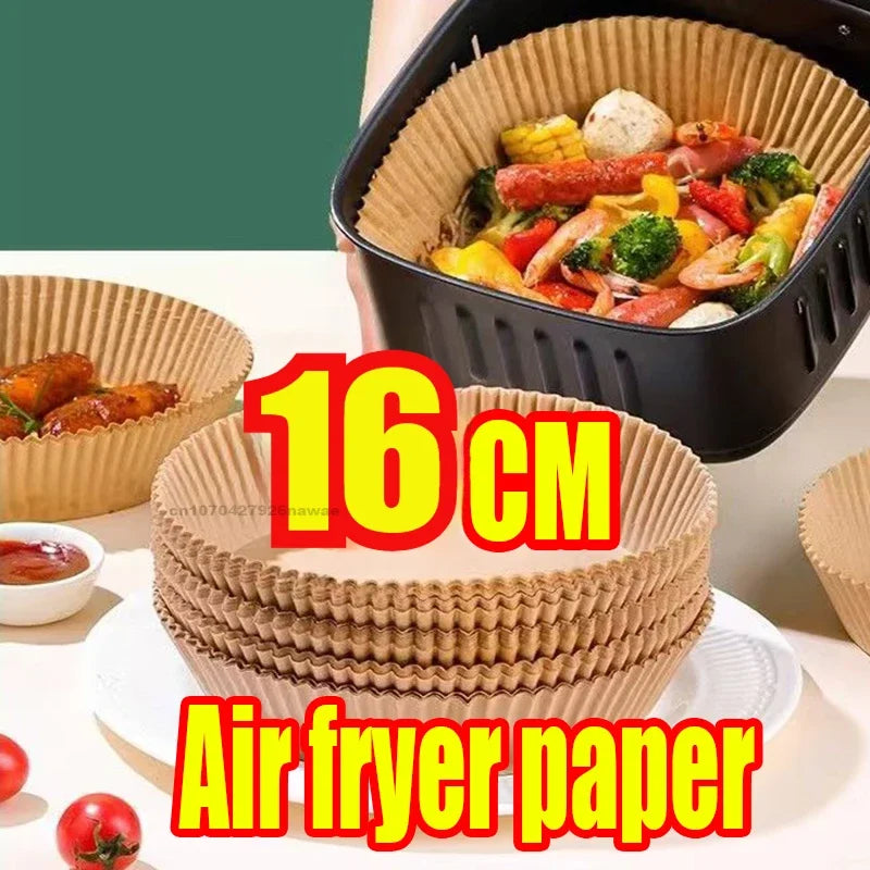 Non-Stick Disposable Air Fryer Paper Liners - 1