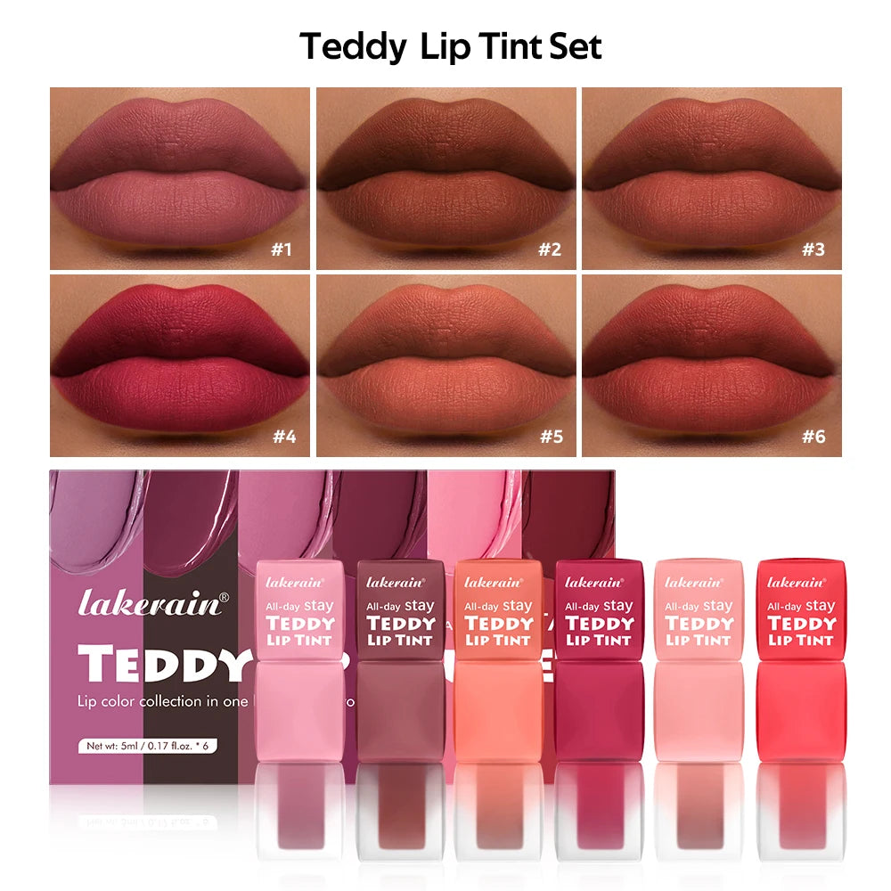 Long-Lasting Waterproof Matte Lip Tint - 21