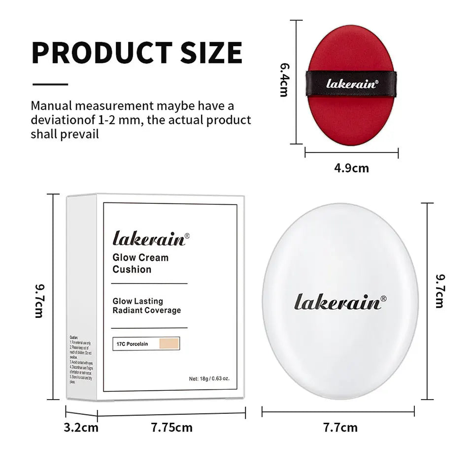 Semi-Matte Long-Lasting Cushion Foundation for Flawless Coverage