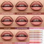Waterproof Ballpoint Felt Tip Lip Liner Stain