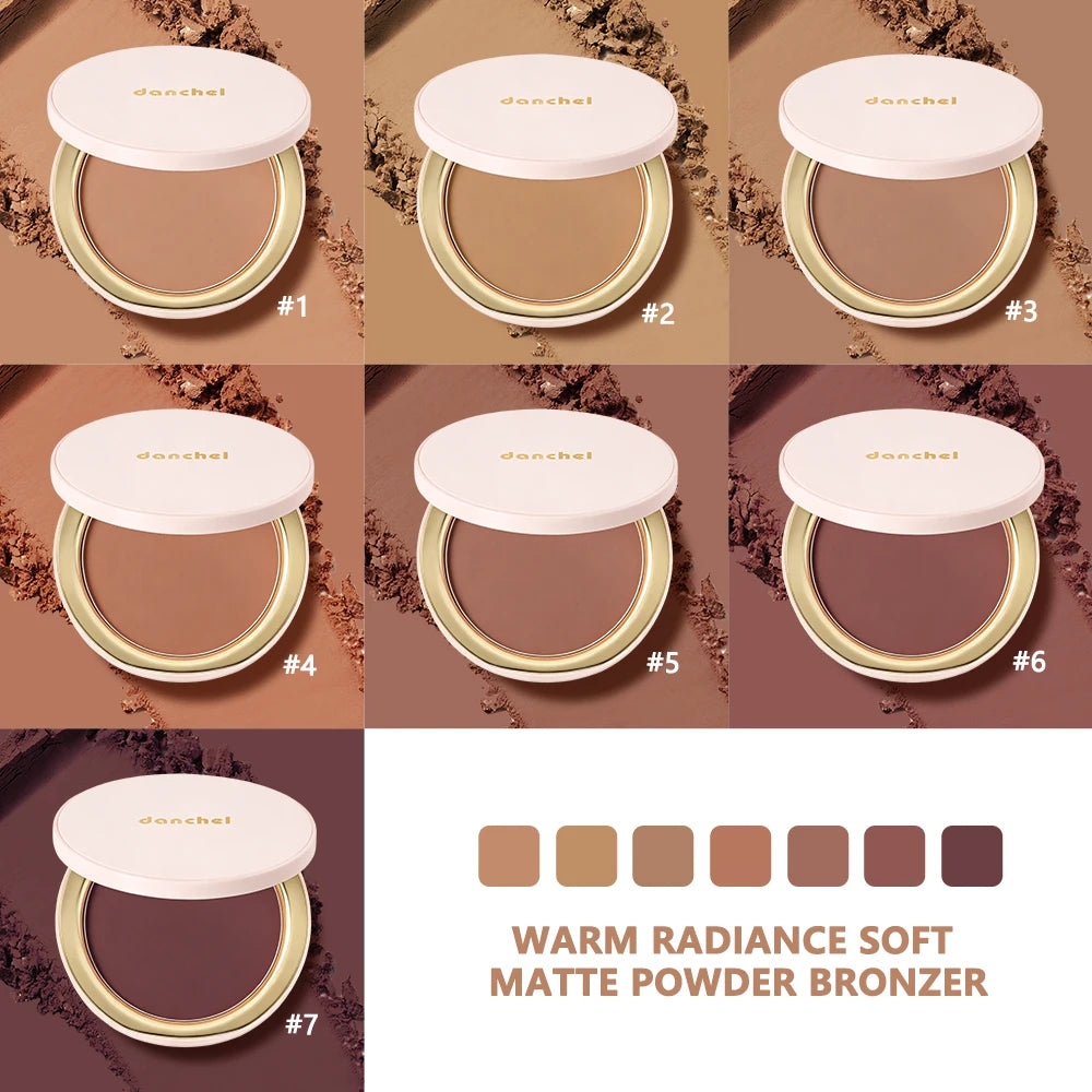 Soft Matte Bronzer Powder for Natural Face Contouring - 2