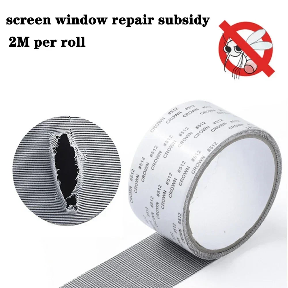Waterproof Window Screen Repair Tape Mesh Patch