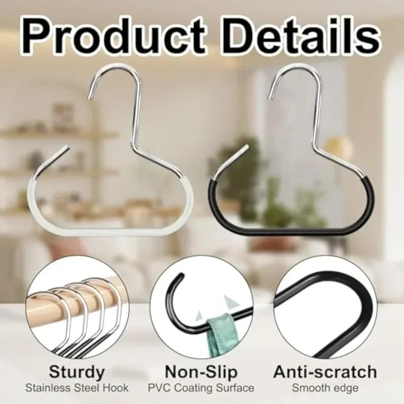 Multifunction Space Saving Hat and Accessory Organizer Hanger - 5