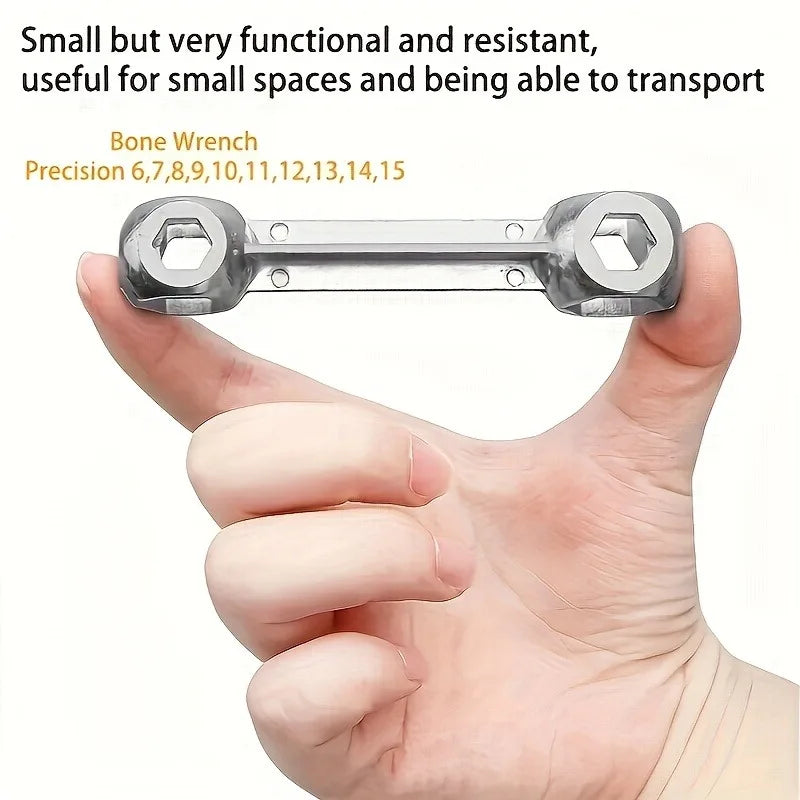 10-in-1 Portable Bicycle Bone Wrench Repair Tool
