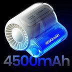 Portable Rechargeable Waist Clip Cooling Fan for Travel and Sports