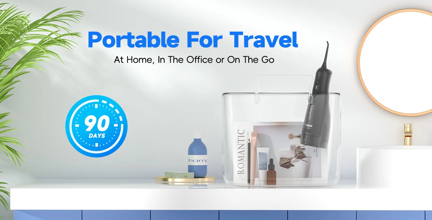 Portable Electric Cordless Water Flosser for Teeth Cleaning - 16