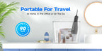 Portable Electric Cordless Water Flosser for Teeth Cleaning