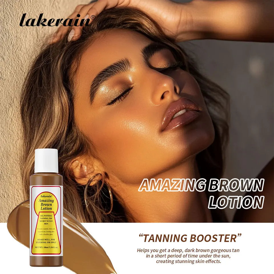 Sunless Tanning Body Lotion for Deep Bronze Glow - 7