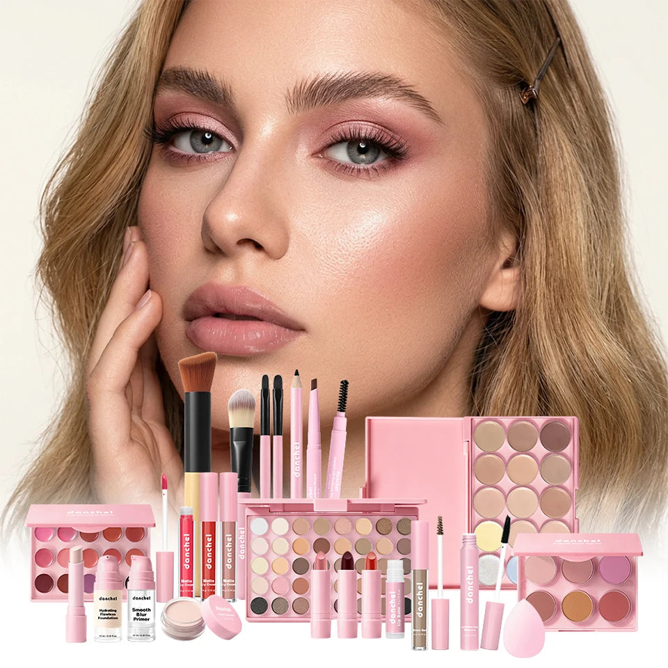 All-in-One Professional Makeup Set for Beginners and Travel