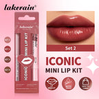 3-Piece Waterproof Matte Lip Makeup Set