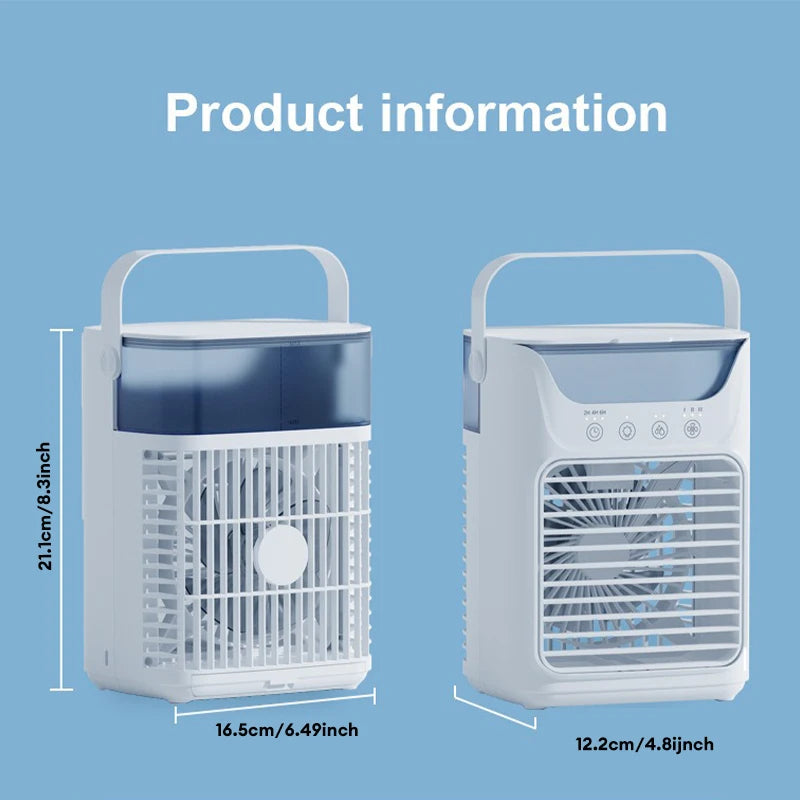 Portable Desktop Air Cooler with Humidifier Spray - 6