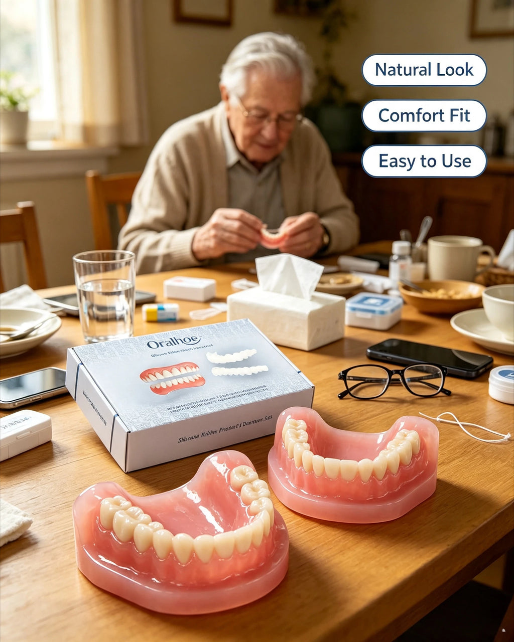 Adjustable Snap-On Veneers Smile Kit