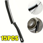 Hard-Bristle Crevice Gap Cleaning Brush for Household Use