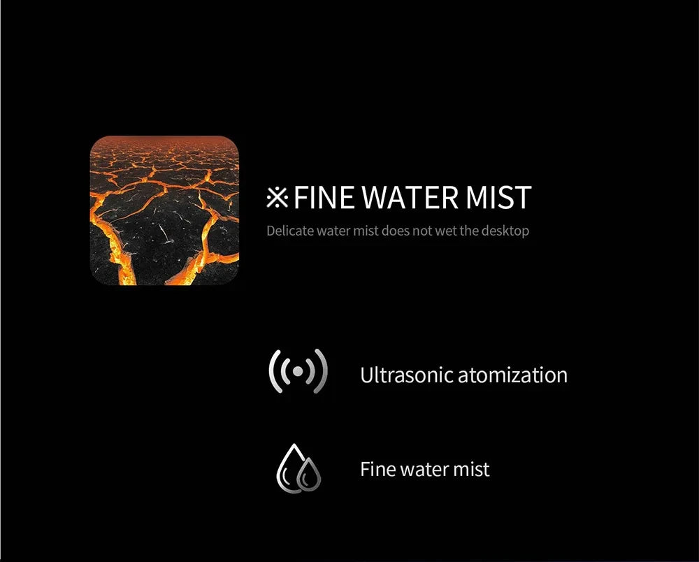 Ultrasonic Essential Oil Diffuser and Humidifier with LED Night Light - 9