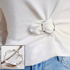 5-Piece Versatile Scarf and T-Shirt Clip Set