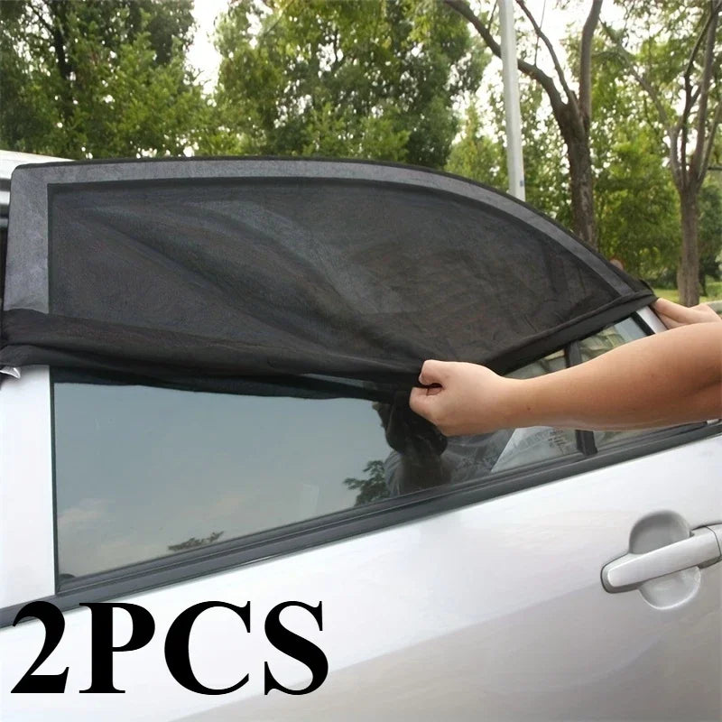 Breathable Car Window Sun Shade and Mosquito Mesh