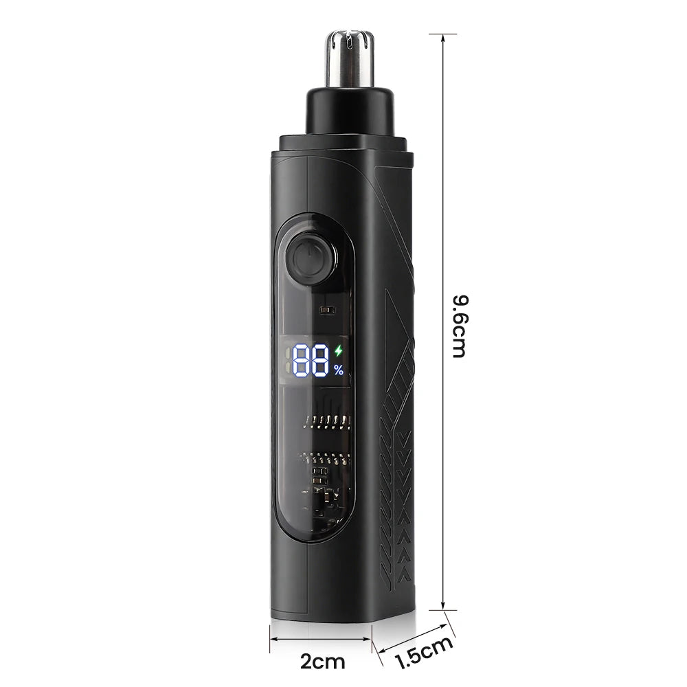 Electric USB Rechargeable Nose and Ear Hair Trimmer