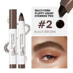 Waterproof Multi-Fork Liquid Eyebrow Pen