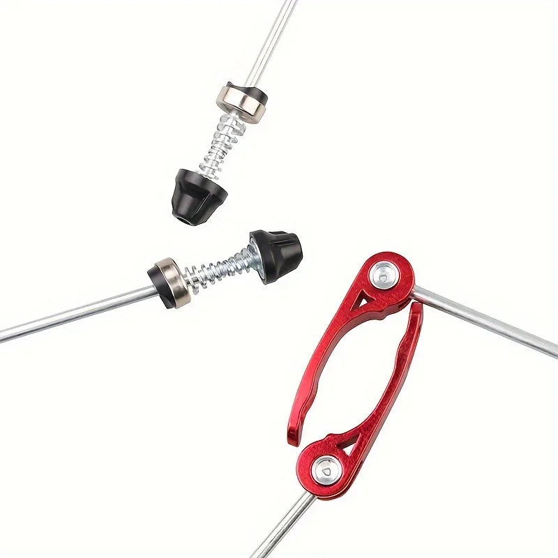 Ultralight Quick Release Bicycle Wheel Skewers for Mountain Bikes - 4