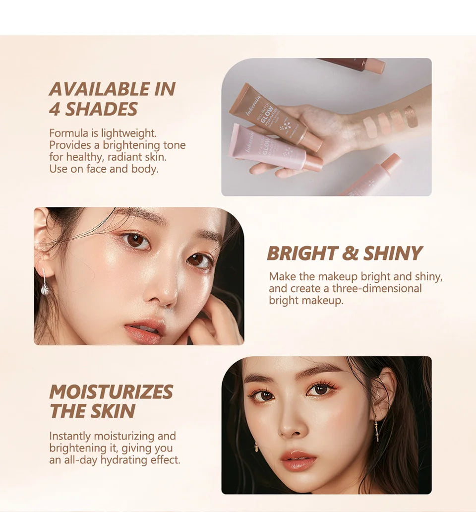 Liquid Illuminating Glow Foundation and Highlighter - 9