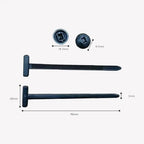 Heavy Duty Nylon Universal Cable Tie Buckle Set