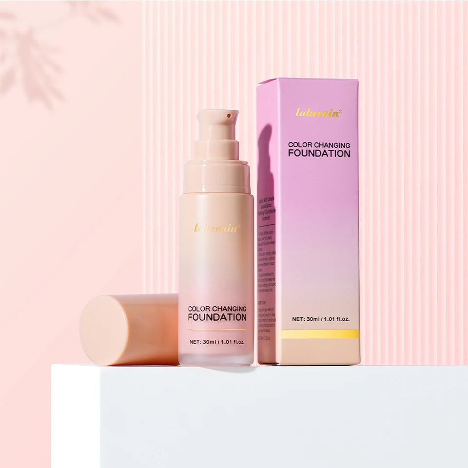 Color-Changing Liquid Foundation for Flawless Skin - 18