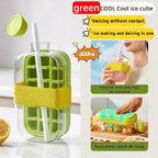 Portable Ice Cube Maker and Storage Bottle