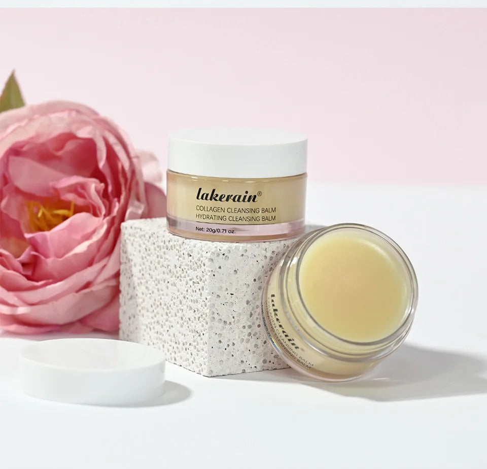 Collagen Hydrating Cleansing Balm for Deep Makeup Removal