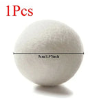 Reusable Natural Wool Dryer Balls for Laundry Softening