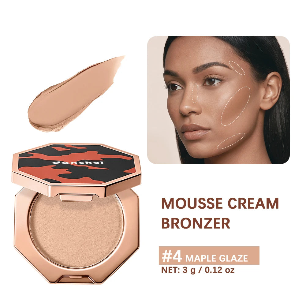 Cream Mousse Contour Bronzer for Seamless Sculpting