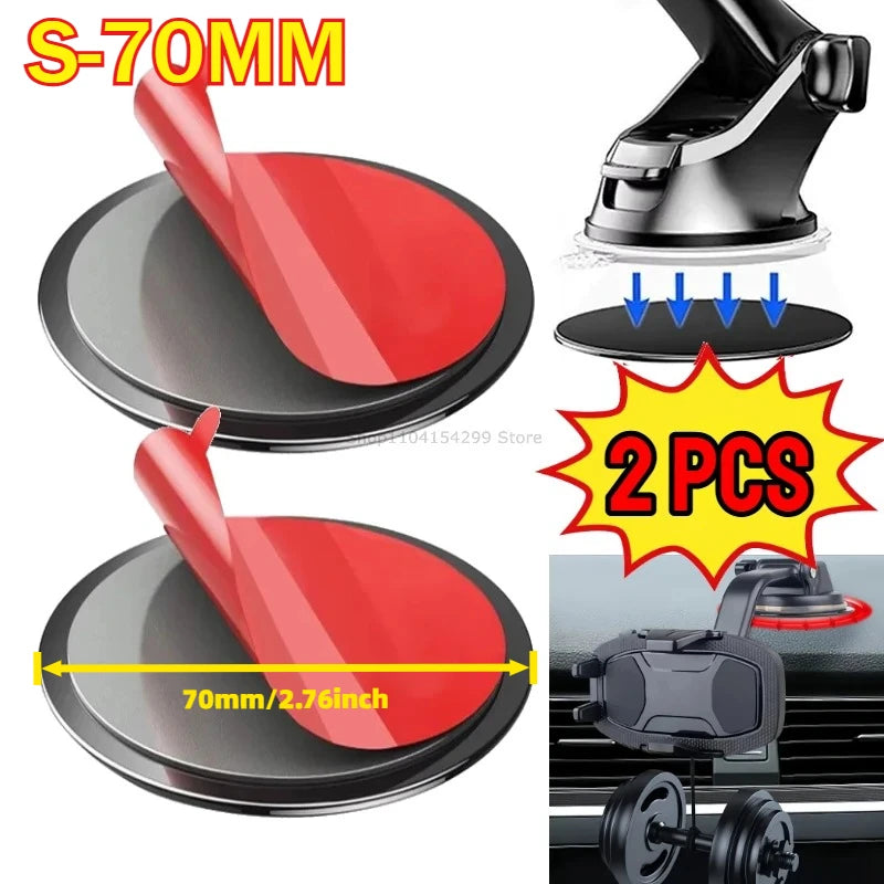 Adhesive Dashboard Mounting Disks for Car Suction Cup Holders