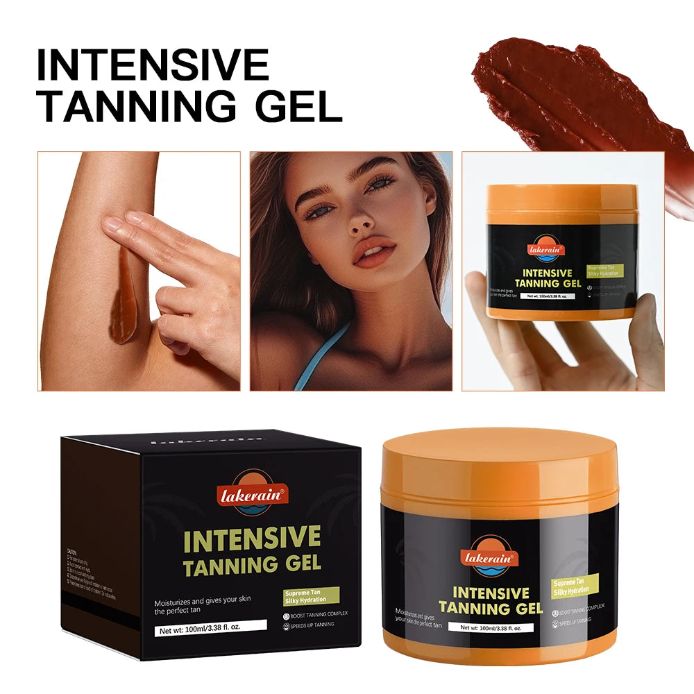 Intensive Sun Tanning Gel for Natural Sun-Kissed Glow