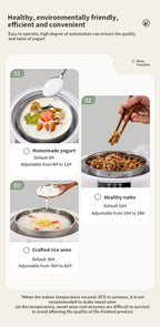 Automatic Electric Yogurt and Fermentation Maker