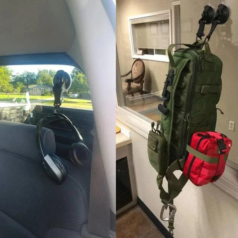 Heavy-Duty Suction Cup Anchor Hooks for Camping and Travel - 5