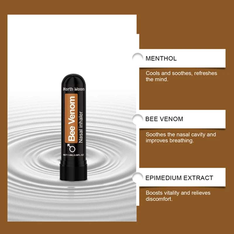 Bee Venom Nasal Inhaler for Men's Vitality Support - 9
