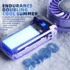 Portable Semiconductor Handheld Cooling Fan
