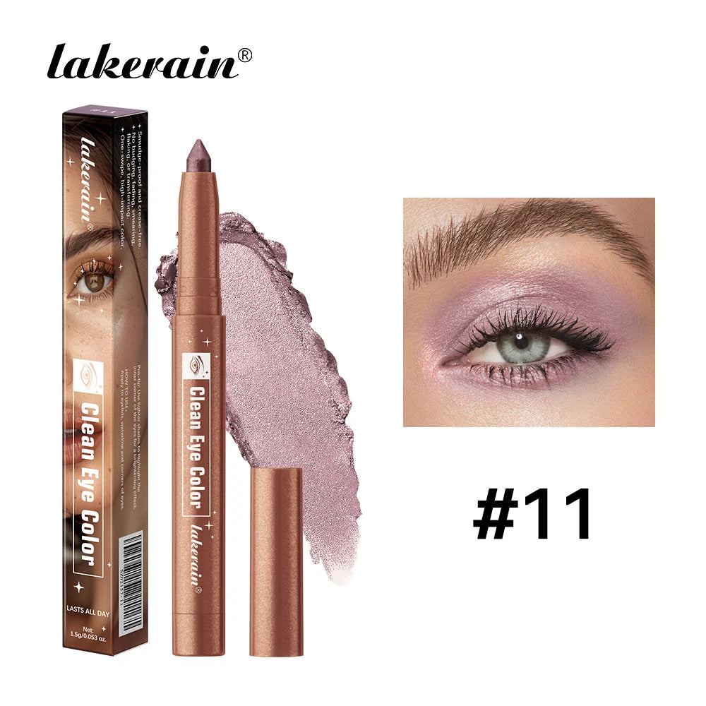 Waterproof Smudge-Proof Shimmer Eyeshadow Stick