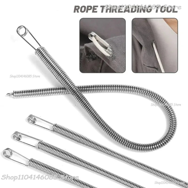 Flexible Spring Drawstring Threader for Sewing and Crafts - 2