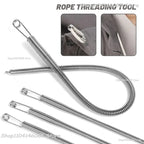 Flexible Spring Drawstring Threader for Sewing and Crafts