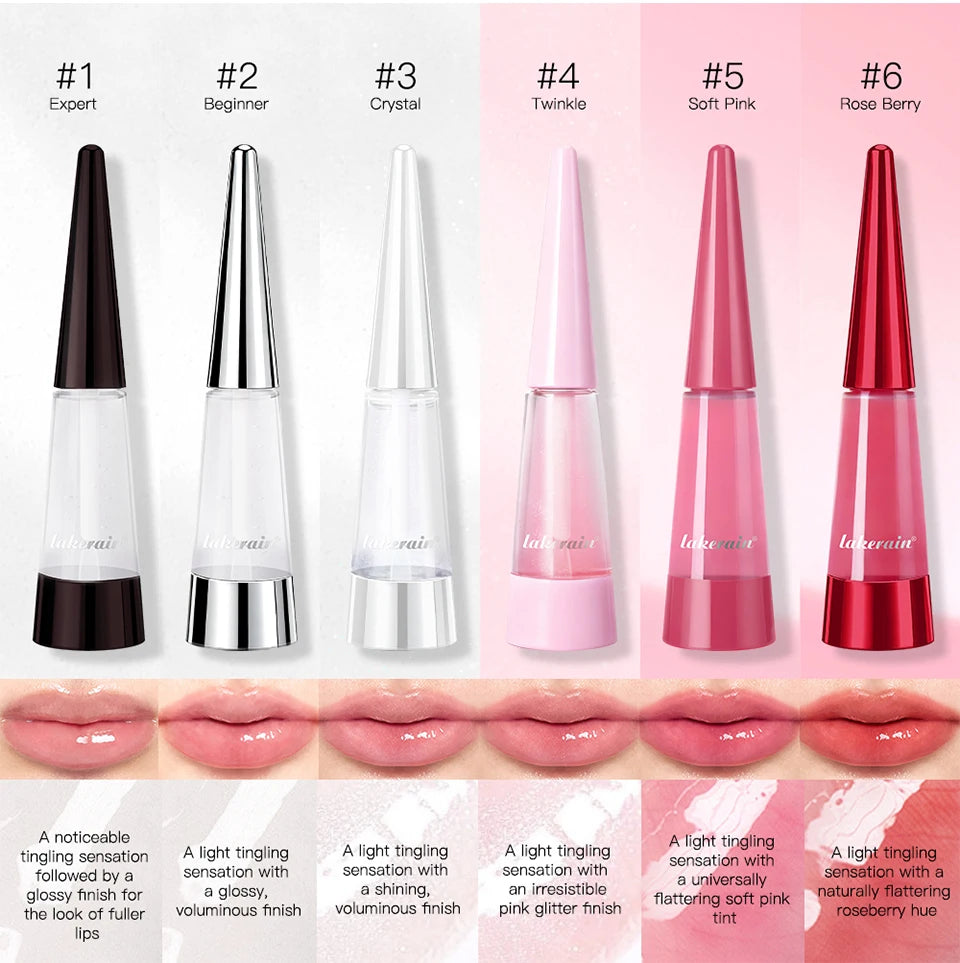 Instant Volumizing Lip Plumper Gloss for Fuller Lips
