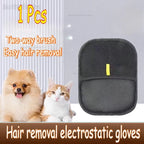 Deshedding Pet Hair Removal Grooming Glove