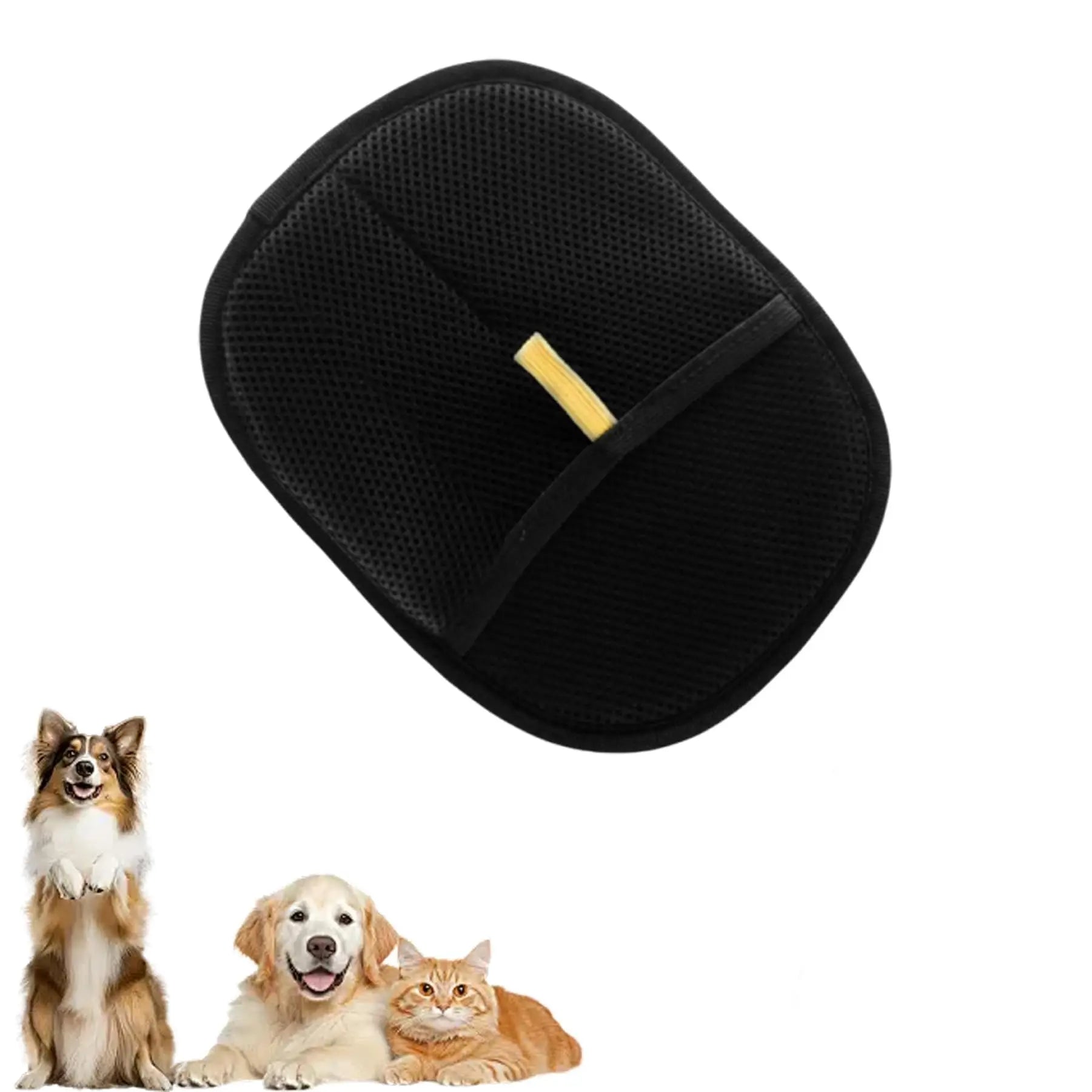 Deshedding Pet Hair Removal Grooming Glove - 13