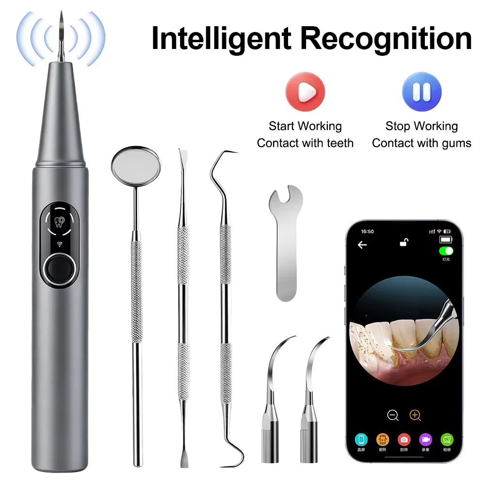 Visual Ultrasonic Dental Scaler with HD Camera - 18
